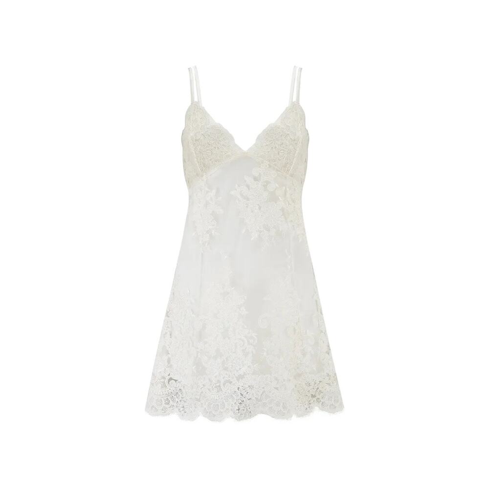 NWT SCARLETT GASQUE The Promise Dress in White